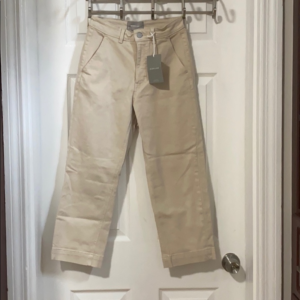 Everlane Straight Leg Crop NWT